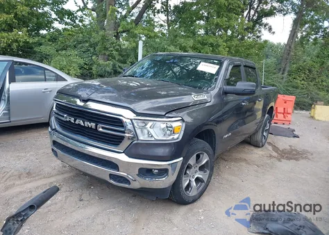 2019 Ram 1500 Big Horn/Lone Star 4X4 5'7 Box z USA, uszkodzony, nr VIN 1C6RRFFGXKN815968